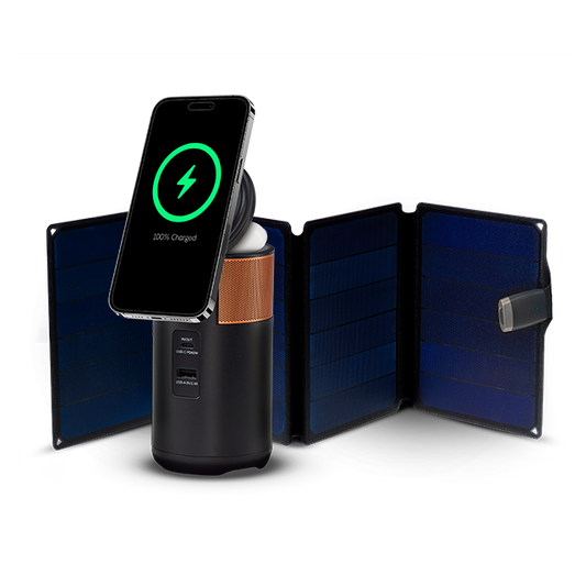 Charger and solar panel