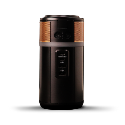 Image of the product with the lid down head-on.