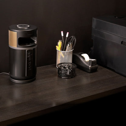 Duracell charging hub in a home office