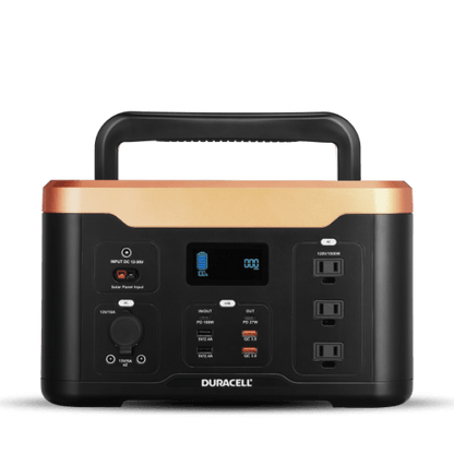 Image of the Power 1000 power station with the handle up.